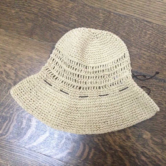 2/$20 Straw bucket hat - Picture 2 of 2